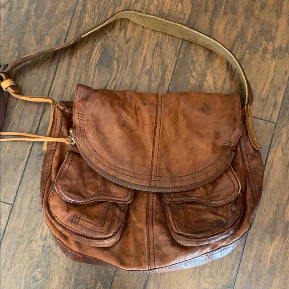 Lucky Brand brown leather purse